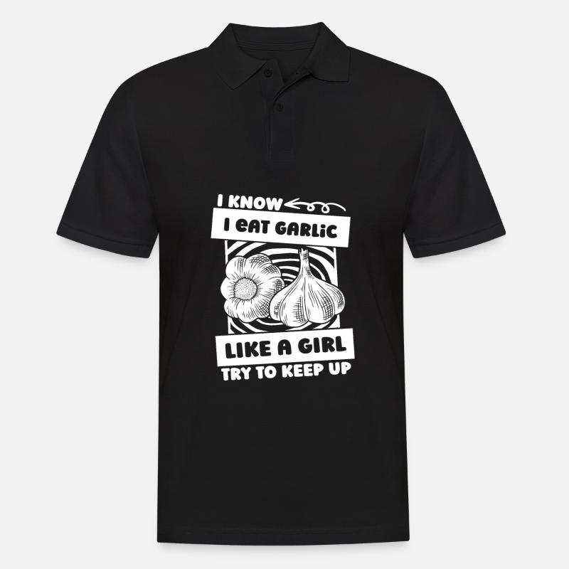 Ail Ail Ail Knofi - Polo Homme - noir