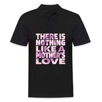Maman Mère Amour - Polo Homme - noir - Devant - Kai (181cm)