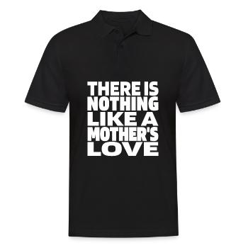 Maman Mère Amour - Polo Homme - noir - Devant - Kai (181cm)