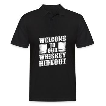 Whisky Whiskey - Männer Poloshirt - Schwarz - Vorne - Kai (181cm)