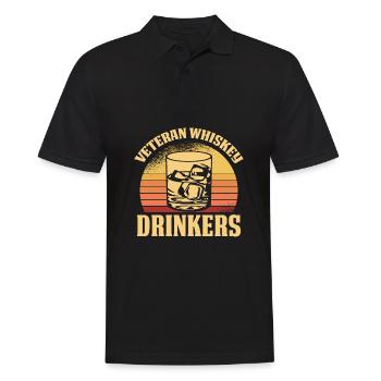 Vétéran du whisky - Polo Homme - noir - Devant - Kai (181cm)