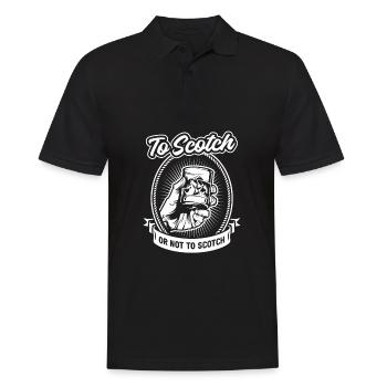 Whisky Whiskey - Polo Homme - noir - Devant - Kai (181cm)