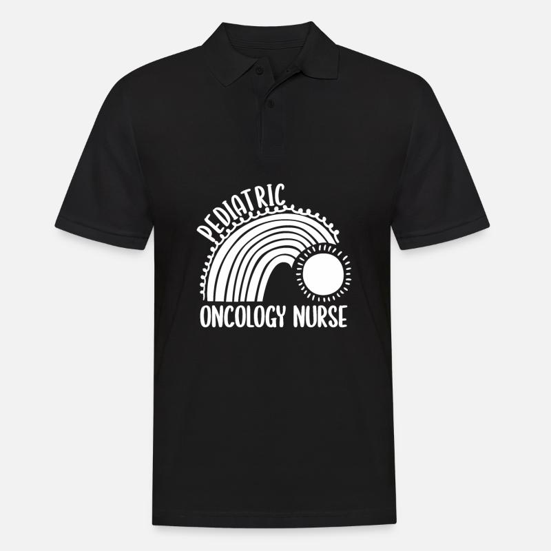 Krankenschwester Pädiatrie - Männer Poloshirt - Schwarz
