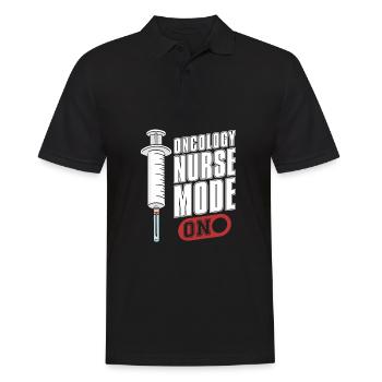 Mode infirmière activé - Polo Homme - noir - Devant - Kai (181cm)