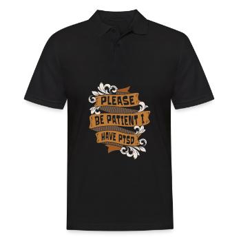 Psychologie Psychologue - Polo Homme - noir - Devant - Kai (181cm)