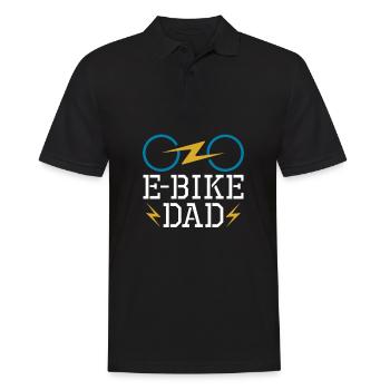 E Bike Electric Bike Papa - Polo Homme - noir - Devant - Kai (181cm)