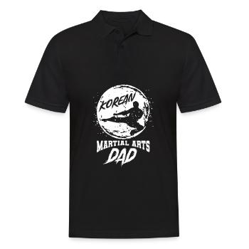 Taekwondo Taekwondo Vater - Männer Poloshirt - Schwarz - Vorne - Kai (181cm)