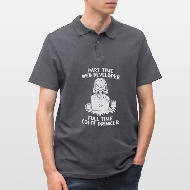 Web Developer Web Developer Men's Polo Shirt