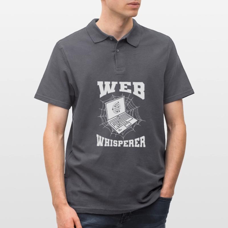 Web Developer Web Developer Funny Men's Polo Shirt