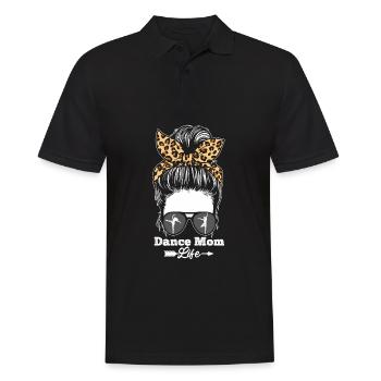 Mom Mutter Leben Tanz Mutter Dance Mom Life - Männer Poloshirt - Schwarz - Vorne - Kai (181cm)