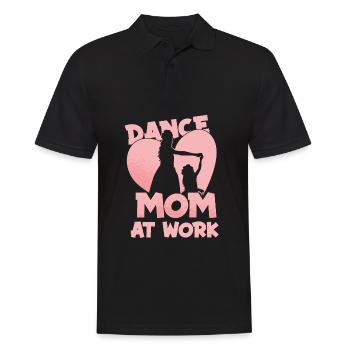 Mom Mutter Liebe Tanz Mutter - Männer Poloshirt - Schwarz - Vorne - Kai (181cm)