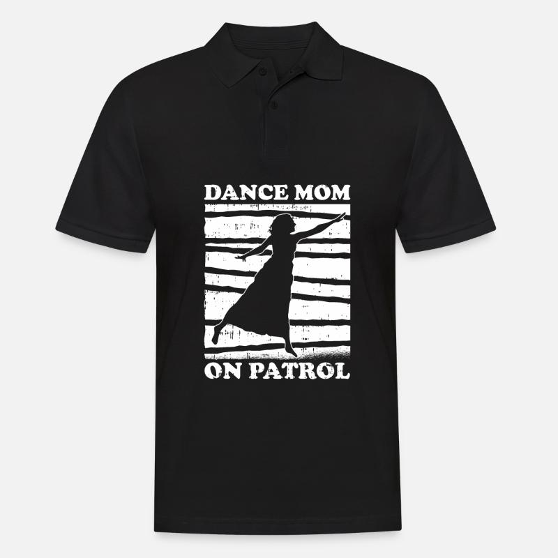Maman Mère Mère Danse Mère - Polo Homme - noir