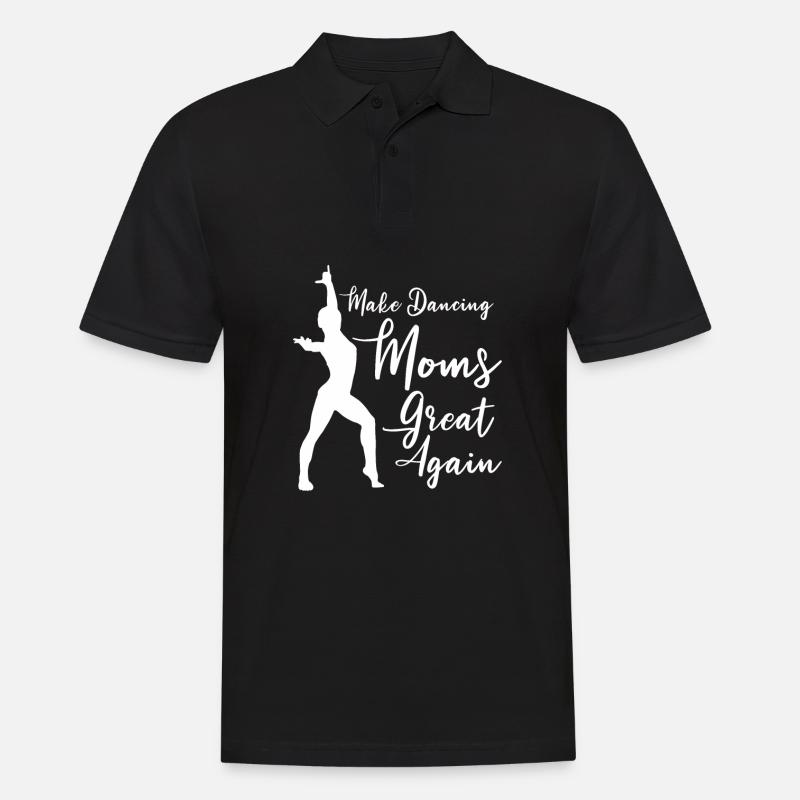 Mom Mutter Mutter Tanz Mutter - Männer Poloshirt - Schwarz
