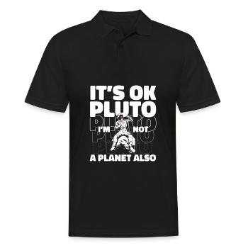 Espace Espace Pluton Colonisation de l’espace - Polo Homme - noir - Devant - Kai (181cm)