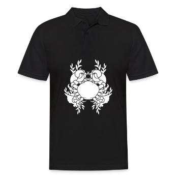 Symbole du Cancer du signe du zodiaque - Polo Homme - noir - Devant - Kai (181cm)