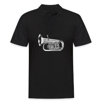 Fanfare Train Tuba - Polo Homme - noir - Devant - Kai (181cm)