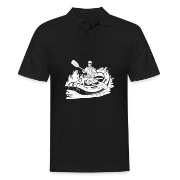 Rafting - Polo Homme - noir - Devant - Kai (181cm)