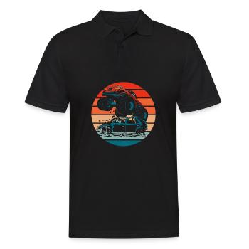 Monster Truck - Polo Homme - noir - Devant - Kai (181cm)