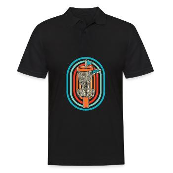 Frisbee Golf Disc Golf - Polo Homme - noir - Devant - Kai (181cm)