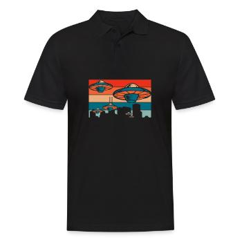 Alien Außerirdischer - Polo Homme - noir - Devant - Kai (181cm)
