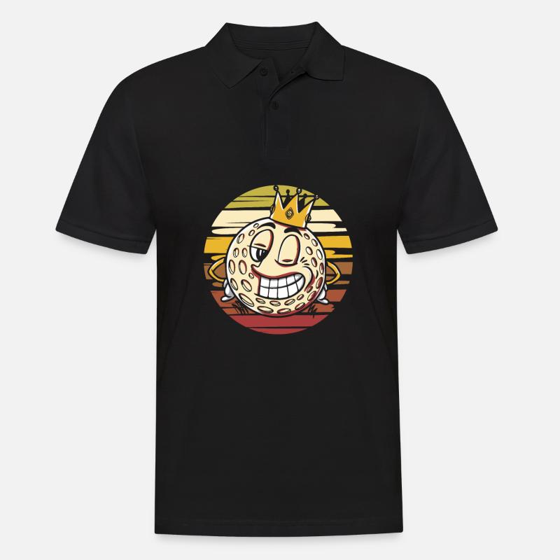 Golf Golfeurs Golfeurs - Polo Homme - noir