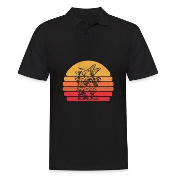Colibri - Polo Homme - noir - Devant - Kai (181cm)