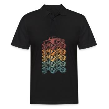 Monster Truck - Polo Homme - noir - Devant - Kai (181cm)