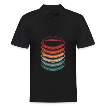 Football américain - Polo Homme - noir - Devant - Kai (181cm)