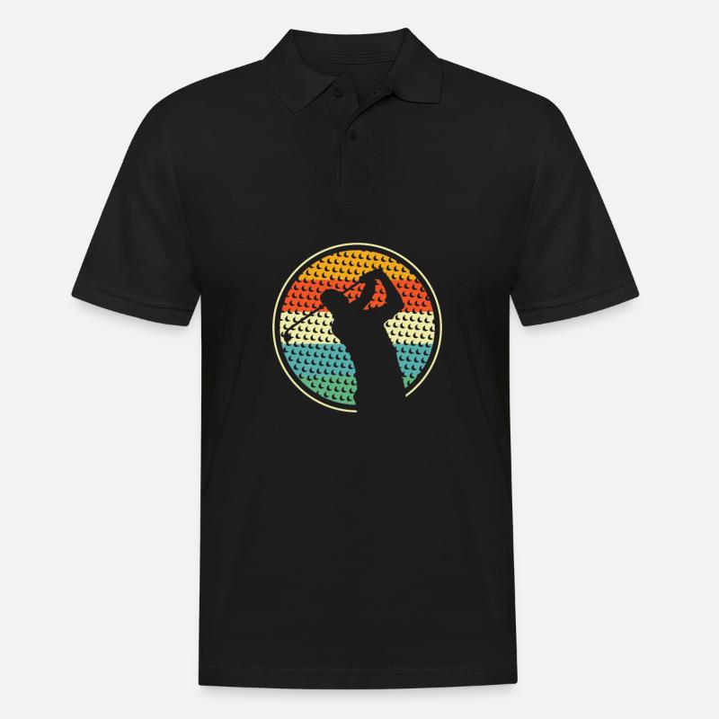 Golf Golfeurs Golfeurs - Polo Homme - noir