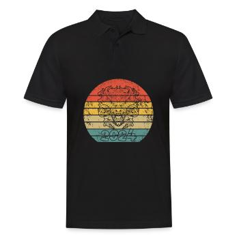 Jahr Des Drachen 2024 - Männer Poloshirt - Schwarz - Vorne - Kai (181cm)