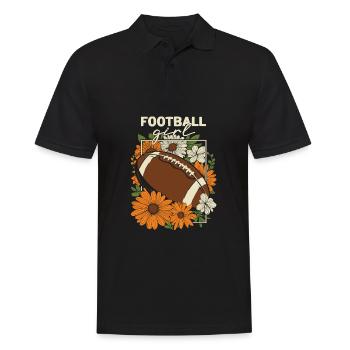 Football Américain Football Fille - Polo Homme - noir - Devant - Kai (181cm)
