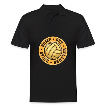 Volley-ball Volley-ball - Polo Homme - noir - Devant - Kai (181cm)