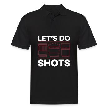 Photographer Photography Camera - Men's Polo Shirt - black - Front - Kai (181cm)