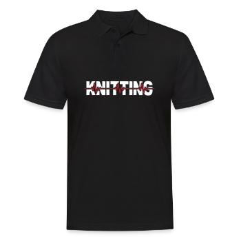Tricot ECG Heartbeat - Polo Homme - noir - Devant - Kai (181cm)