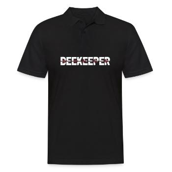 Battement de cœur de l’électrocardiogramme de l’apiculteur - Polo Homme - noir - Devant - Kai (181cm)