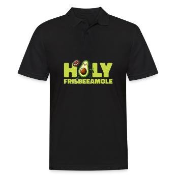 Frisbee Avocat Holy Frisbeeamole - Polo Homme - noir - Devant - Kai (181cm)