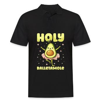 Ballet Balerina Avocat Holy Balletamole - Polo Homme - noir - Devant - Kai (181cm)