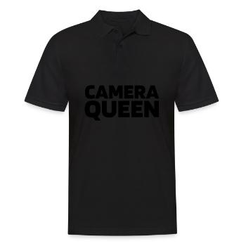 Photographer Photography Camera - Men's Polo Shirt - black - Front - Kai (181cm)