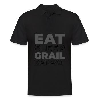 Baskets Gral Eat Sleep Repeat - Polo Homme - noir - Devant - Kai (181cm)