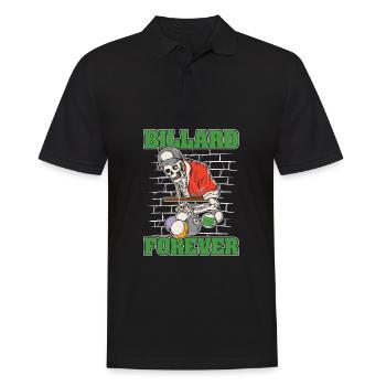 Squelette de billard - Polo Homme - noir - Devant - Kai (181cm)