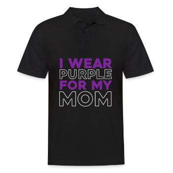 Alzheimer Memories Matter - Männer Poloshirt - Schwarz - Vorne - Kai (181cm)