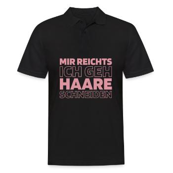 Koch Kochen Mir Reichts Ich Geh Kochen - Männer Poloshirt - Schwarz - Vorne - Kai (181cm)