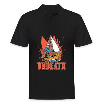 Voilier Marin Voilier Mort-Mort - Polo Homme - noir - Devant - Kai (181cm)