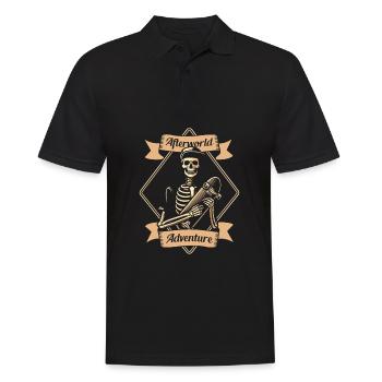 Skateboard Skater Afterworld Adventure - Polo Homme - noir - Devant - Kai (181cm)