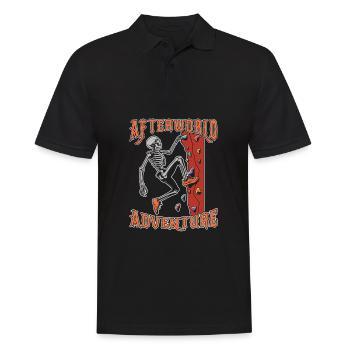 Escalade de bloc Aventure de squelette dans l’au-delà - Polo Homme - noir - Devant - Kai (181cm)
