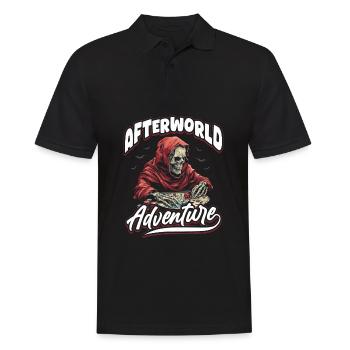 Board Game Board Game Skeleton - Men's Polo Shirt - black - Front - Kai (181cm)
