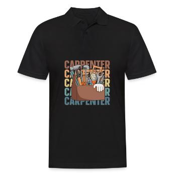 Charpentier, Charpentier, Charpentier - Polo Homme - noir - Devant - Kai (181cm)
