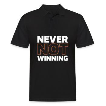 Basketball Basketballer - Männer Poloshirt - Schwarz - Vorne - Kai (181cm)