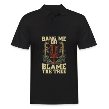Frisbee Golf Disc Golf - Männer Poloshirt - Schwarz - Vorne - Kai (181cm)
