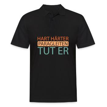 Parapente Parapente - Polo Homme - noir - Devant - Kai (181cm)